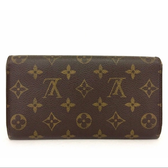 LOUIS VUITTON- 💯AUTHENTIC Monogram Porte Tresor Wallet - Picture 2 of 16